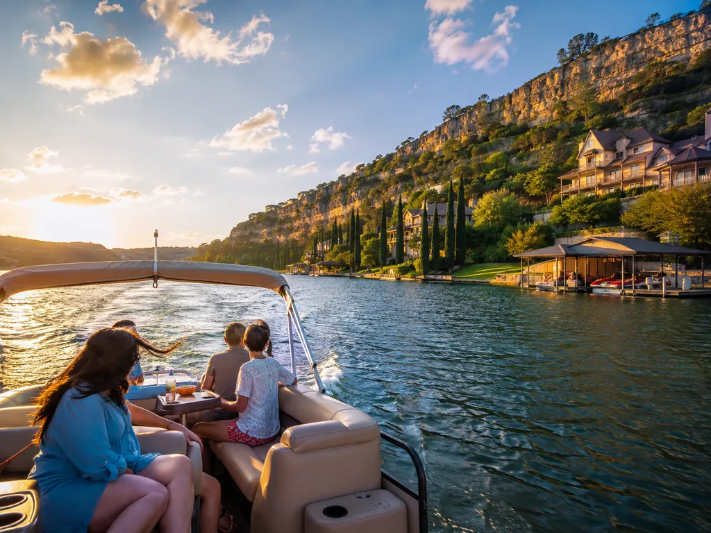 Croisière en bateau sur Lake Austin : visite panoramique de 1.5 heure