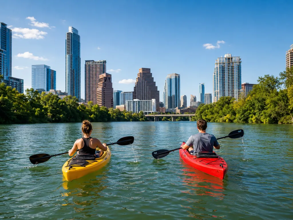 Austin : location de kayak simple ou double